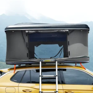 Hard Shell Aluminum Rooftop Tent, Auto Camping Roof Box Tent