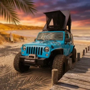 Hard Shell Car Rooftop Tent with Large Window