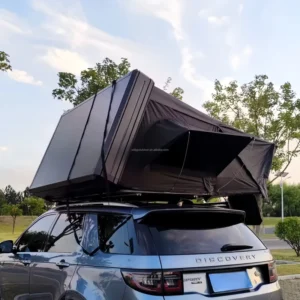 Hard Shell Rooftop Tent 5 Person Capacity Weatherproof Lightweight Design Model CRT 008