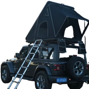 Hard Shell Rooftop Tent Easy Operation Folding Car Tent
