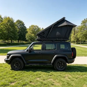 Hard Shell SUV 4×4 Auto-Opening Camping Roof Top Tent, 2 Person