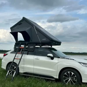 Hard Shell Triangle Aluminum Clamshell Camping Car Roof Tent