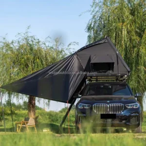 Hard Shell Waterproof Four Season Car Roof Tent for Trailers Quick Automatic Opening Easy Setup
