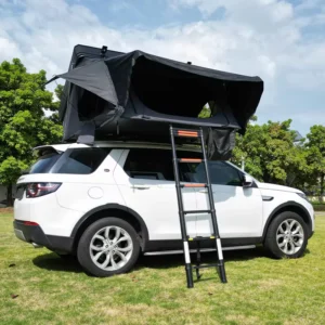 Hard shell aluminum frame foldable roof tent car roof tent 4 person open side open off road vehicle roof tent outdoor camping