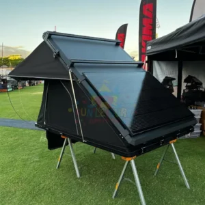Hardshell Rooftop Tent Hard Shell 4 3 Person Tienda Techo Coche Camping Tente De Toit For Car Aluminium Hard Shell Roof Top Tent