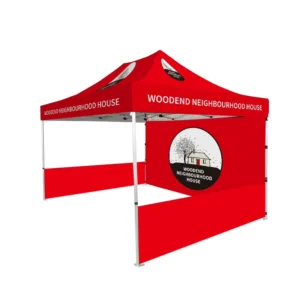Heavy-Duty 10x10FT Aluminum Frame Gazebo Canopy Tent for Outdoor Events