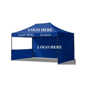 Heavy-Duty 10×20 Custom-Printed Trade Show Pop-Up Canopy Tent