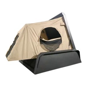 Heavy Duty 4 Season Camping Tent for 5 6 People Safari Waterproof Rain Protection Oxford Fabric Snowproof Foldable Design