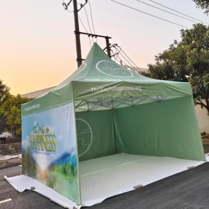 Heavy Duty 40mm Hex Frame 10x10ft Custom Printed Pop up Tent Canopy Display Event Gazebo