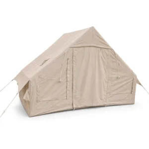 Heavy Duty 420D Reinforced Inflatable Tent Waterproof All weather Professional Stormproof 6.3sqm Khaki 300x210x200cm Luxury Air