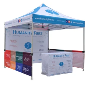 Heavy Duty 50MM Hex Aluminum Outdoor Foldable Pop-up Advertising Tents for Trade Shows