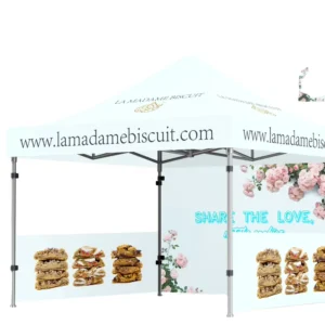 Heavy Duty Aluminum 40mm & 50mm Hexagonal Frame Pop up 10×10 Four season Waterproof Personalized Canopy Tent for Trade Show