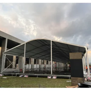 Heavy Duty Aluminum Frame Barn Storage Hall Portable Commercial Temporary Industrial Membrane Structure Warehouse Tents