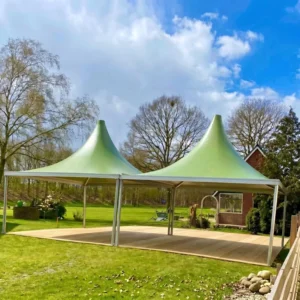 Heavy Duty Aluminum PVC Four Season Marquee Decagonal Roof Storage Tent Permanent Industrial Tents for Hangar and Warehouse