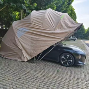 Heavy Duty Automatic Folding Carport Shelter Outdoor Retractable Motorized Vehicle Car Garage Canopy Sunshade Parking Tent Box