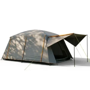 Heavy Duty Blackout Compact Family Tent 100% Light Blocking Full Coverage Waterproof Oxford Mesh 2 Rooms 1 Hall Four-season