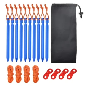 Heavy Duty Camping Tent Stakes for Outdoor Tent Tarp