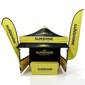 Heavy Duty Canopy Outdoor Event Shelter Pop up Exhibition Tent Trade Show Custom Booth 10×10 10×20 FT Portable With Sidewalls