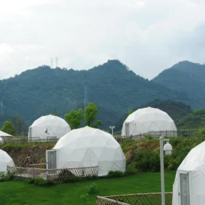Heavy-Duty Clamping Outdoor Dome Tent for Industrial Use, Field Research Stations and Remote Camps