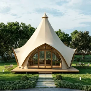 Heavy Duty Clear Span Tent 850g PVC Coated Fabric Galvanized Steel Frame Large Outdoor Canopy for Wedding Party Exhibition