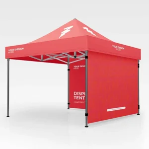 Heavy-Duty Commercial-Grade Pop-Up Canopy Tent with Carry Bag, 10 x 10 ft