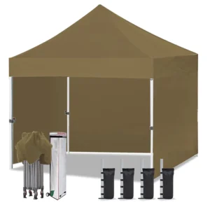 Heavy-Duty Commercial Pop-Up 3x3m Custom Print Outdoor Trade Show Canopy Tent