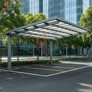Heavy Duty Double Car Aluminum Carport Rustproof Waterproof Parking Canopy UV Sun Protection Outdoor Shelter for Home Backyard