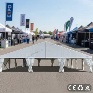 Heavy Duty Event Marquee Tent Aluminum Frame Waterproof Storage Trade Show Exhibition Tent Customized