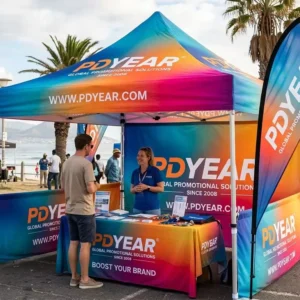 Heavy Duty Folding Gazebo Aluminum Alloy 10×20 Advertising Canopy Tent for Outdoor Beach Events