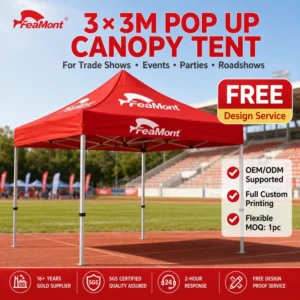 Heavy Duty Folding Tent Steel Frame Waterproof Canopy for Commercial Outdoor Use OEM ODM Manufacturer