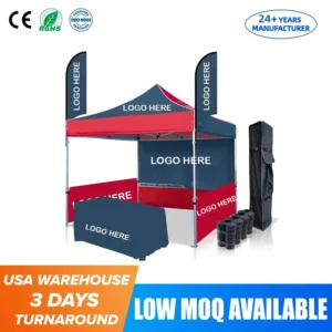 Heavy-Duty Hexagonal Aluminum 10x10ft 10x15ft 10x20ft Foldable Marquee Gazebo Canopy Tent for Events