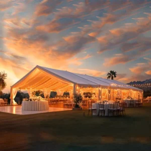 Heavy Duty Large Commercial PVC Canopy Tent Four Season Waterproof Outdoor Event Shelter Wedding Banquet Corporate Parties
