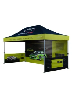 Heavy Duty Mesh Tent with Full Walls Marquee for Barbecue Pizza Hamburg Food Market-Tradeshow Giveaways Waterproof UV Resistant