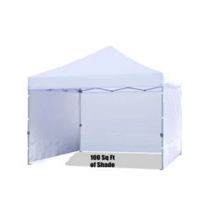 Heavy-Duty Outdoor 10*10 FT Travel Folding Trade Tent, Lightweight, Waterproof, Quick-Open