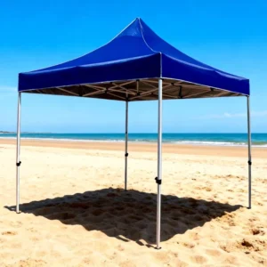 Heavy-Duty Outdoor Canopy Tent Trade Show Gazebo PVC Steel Frame Waterproof Four-Season Fabric