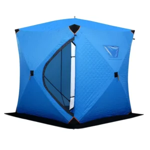 Heavy-Duty Outdoor Double-Layer 210D Oxford Automatic Winter Snowfield Nail Pop-Up One-Bedroom Ice Fishing Tent