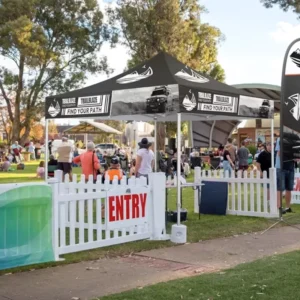 Heavy Duty Outdoor Exhibition Tent Quick Setup Waterproof Trade Show Canopy for Events and Promotions