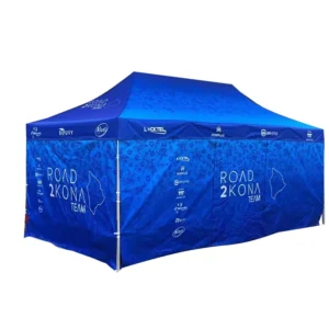 Heavy Duty Outdoor Pop up EZ up Custom Printed 10×10 Canopy Tent for Trade Shows and Food Vendors