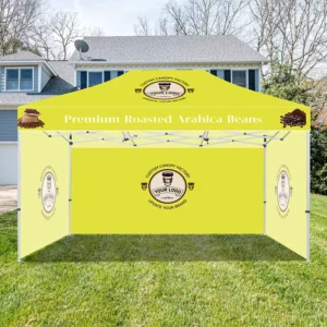 Heavy Duty Oxford Square Beach Event Gazebo, Modern Outdoor Waterproof Advertising Tent, Easy Setup, Available Sizes 10X20
