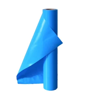 Heavy Duty PVC Canvas Tarpaulin Blue Light Anti-UV Waterproof Plastic Roll