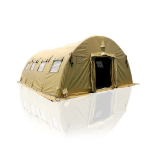 Heavy Duty PVC & Canvas Waterproof Inflatable Glamping Shelter Four-Season Quick Setup Customizable Area Outdoor Events