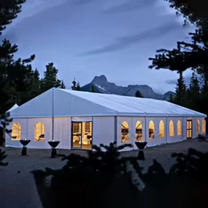 Heavy Duty Party 10x20m 20×30 Marquee Event Tents for Events Outdoor Wedding Canopy Tent with Lighting