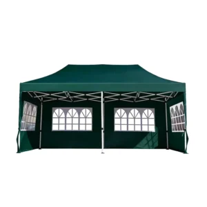 Heavy Duty Pop-Up Gazebo 3x6m Double Layer Oxford Cloth Waterproof Custom Logo Tent Side Walls for Outdoor Events