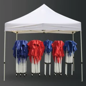 Heavy Duty Pop-Up Outdoor Tent Simple Folding Marquee 3×3 10×10 High for Trade Shows Commercial Use Made Durable Polyester