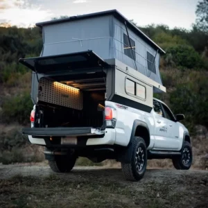 Heavy Duty Soft Shell Pop up Pickup Camper for Colorado 6 Foot Bed Canopy Camper Low MOQ Private Label