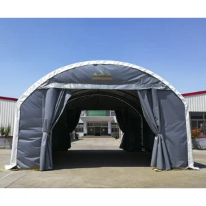 Heavy Duty Straight Wall Storage Shelter, Fabric RV Shelter