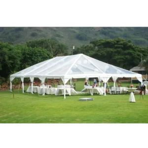 Heavy Duty Tents for Events Outdoor 20X20 100 People Party High Quality White Tents for Events Frame Tent