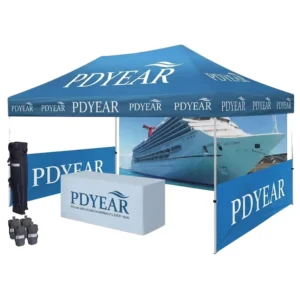 Heavy-Duty UV-Resistant Outdoor Trade Show Marquee Gazebo Canopy Tent for Exhibitions and Parties