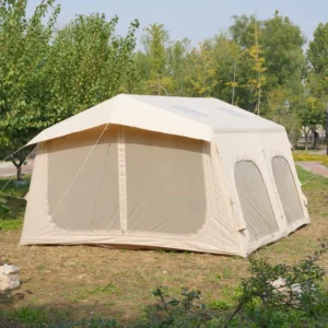 Heavy Duty Waterproof 13.68 Square Meter Inflatable Camping Tent Easy Setup Outdoor Shelter for Bulk Purchase