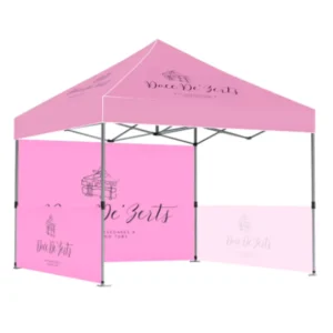Heavy Duty Waterproof Canopy Tent for Trade Shows & Events Custom Logo Prints All Seasons Business Advertising Gazebo